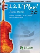 1, 2, 3, Play! 2.0 Violin string method book cover